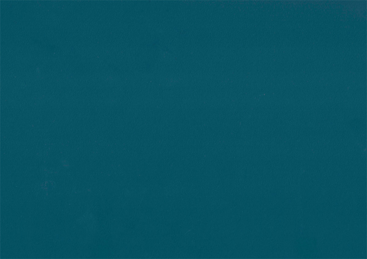 Surface en stratifié vert foncé, fabriquée sur mesure par Sofema.