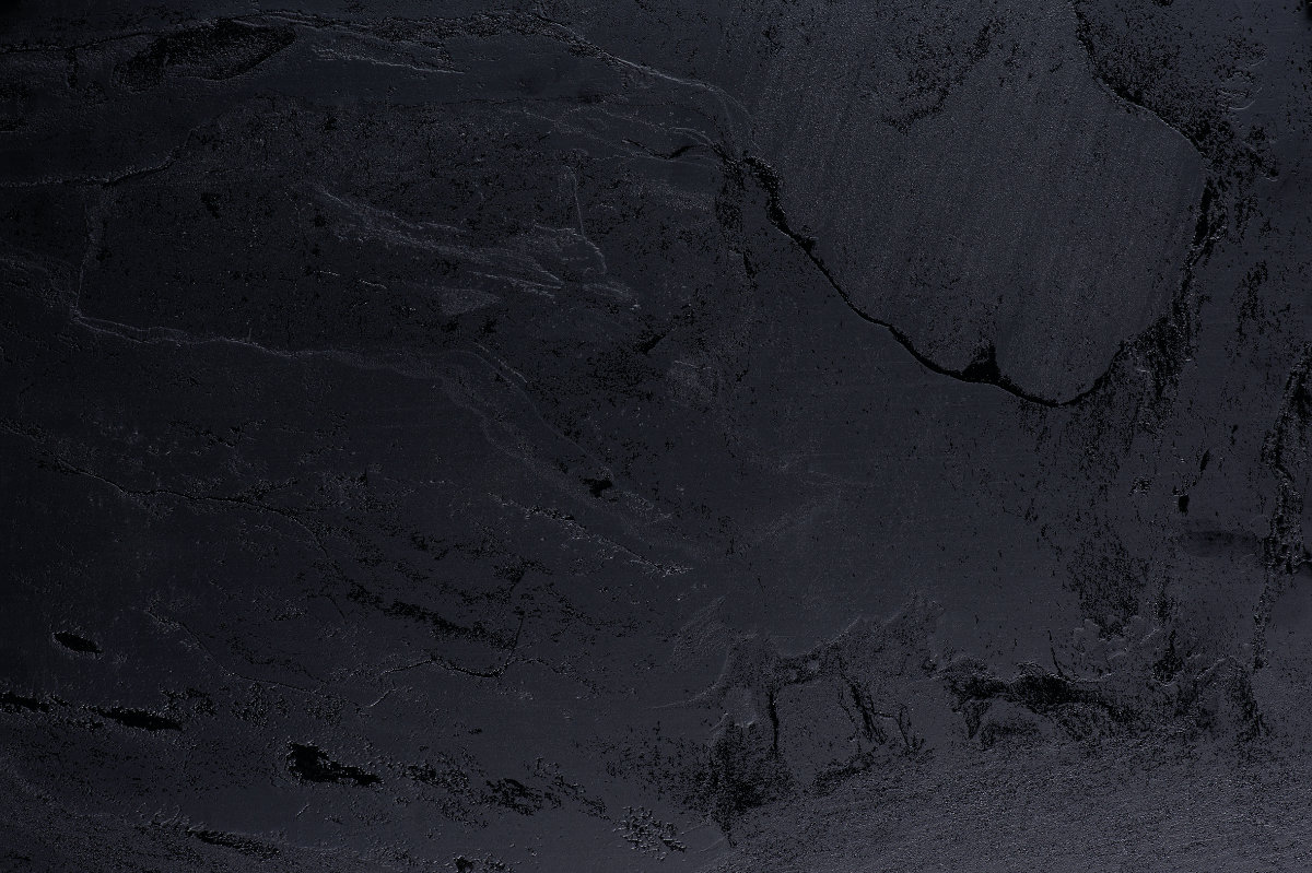 Surface noire texturée, Sofema; fabricant de plan de travail stratifié sur mesure.