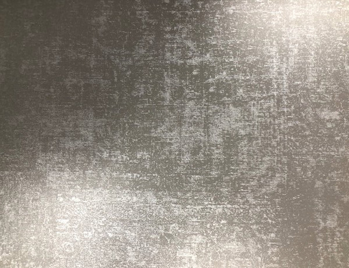 Plan de travail stratifié sur mesure par Sofema, finition texturée grise.