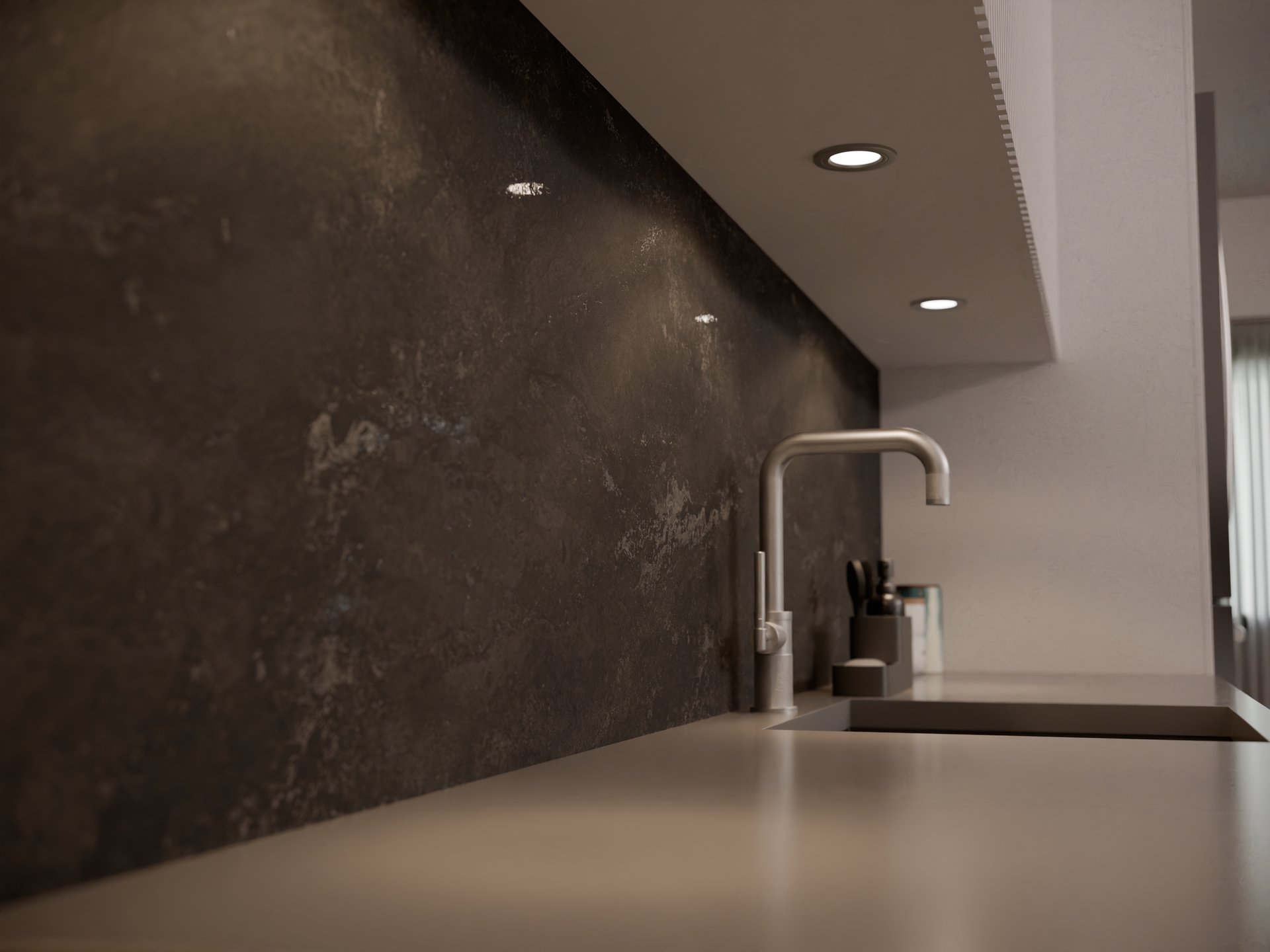 Plan de travail stratifié sur mesure avec évier, Sofema fabricant