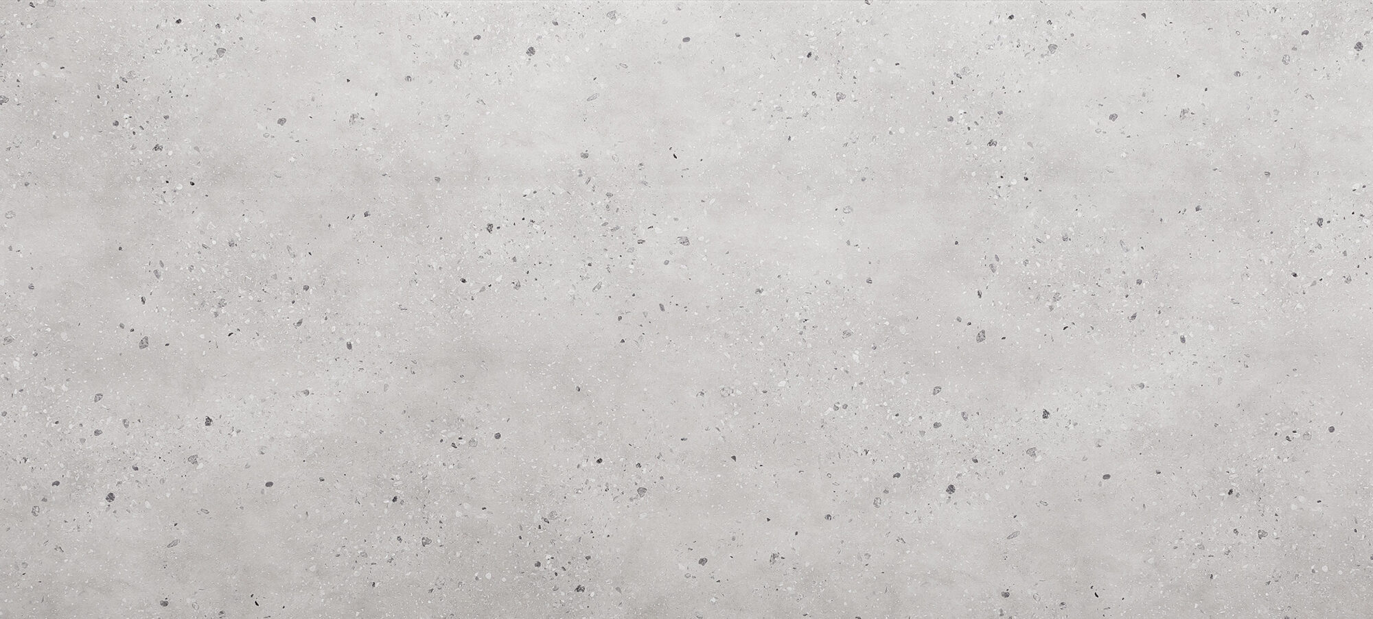 Plan de travail stratifié sur mesure de Sofema en texture grise avec inclusions